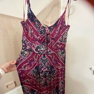 Anthropologie soft maxi dress